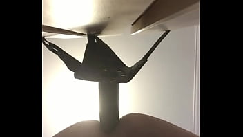 Preview 2 of Sistar Slipping Beeg - Fucking myself with a strap on