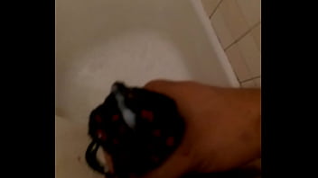 Preview 3 of Fire Fo - Small dick cums in girlfriend&#039_s panties