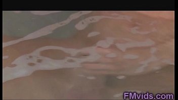 Preview 3 of Poolside 4 - Angelica Saige bathroom plays