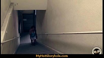 Preview 1 of Kilip Sexi - Hot couple having oral sex in gloryhole interracial 22