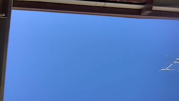 Preview 1 of Mona Xxxvidoes - Outdoor Upskirt fuck