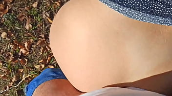 Preview 4 of Big Shot Of Penis And Vegina - blowjob and outdoor sex