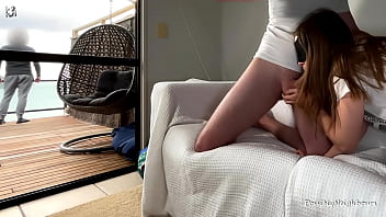 Preview 2 of School Sek Guru - Secret Observer Is Invited to Eat Sperm After Huge Cumshot