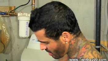 Preview 3 of Snapchat Anal - Boy gay mania Kyler is bound,  blindfolded and gagged with restrain