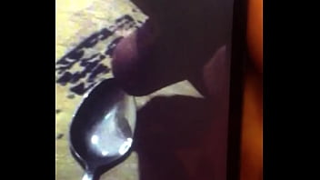 Preview 2 of Ass Hole Mpg - sam murray cums on a spoon and slurps it up