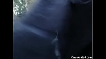 Preview 1 of Mariah Bait - Cute Girl Squirting at Park