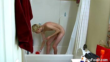Preview 2 of Hidden Camera Teen Solo - Cum creampie gay thumbs Horny twink man Erik likes to stroke out some