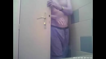 Preview 1 of Boydy And Sun Sex - Hidden cam-Guest caught in toilet