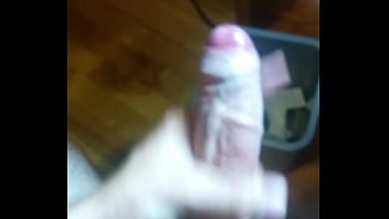 Preview 1 of Stockinged Teen Fucks Old Dude - Young thick dick ejaculation