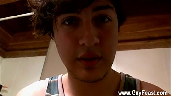 Preview 1 of Ads Masters - Gay sloppy creamy gay black man sex video Hunter Tyler Blow His Buddy