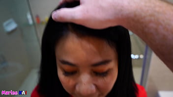 Preview 1 of Xexy Vidio - Asian MILF Tied Up &amp_ Used in Hotel Room