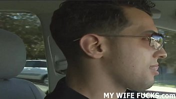 Preview 1 of Hairy Together - You are going to love watching your wife take a big cock