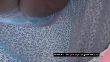 Preview 4 of Pakistani Sex Local Clips - Mature granny in tight white panties
