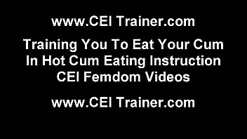 Preview 3 of Teen Sex Teen Sex Tied Wife Cum - After you bust your nut you have to eat it all up CEI