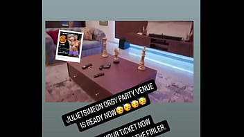 Preview 4 of Annie Cruz Chuby - JULIETSIMEON ORGY PARTY VENUE IS READY NOW???? GET YOUR TICKET NOWDM THE NUMBER ON THE FIRLER.26TH WE PARTY .