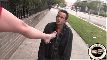 Preview 1 of Ssbw Anal - German pig whore meets with black gang