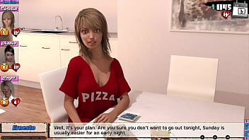 Preview 2 of Cortana Cosplay - Babysitter 04 - Massaging the Girls