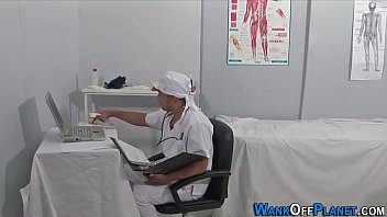 Preview 1 of Homemade Toilet Blowjob - Uniformed doc cock jizzed