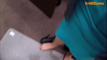 Preview 3 of Haxethjaw - Busty Milf fucks pawnkeeper for cash to bail out her hubby