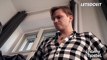 Preview 1 of Doctors Sexxxx Fock - Hot Czech Blonde Jenny Wild Fucked By Big Dick Stranger - HORNY HOSTEL