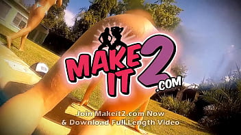 Preview 4 of Wife Amateur Shops - Hot Busty Lesbian Teens Playing At The Pool! G-String Sluts!
