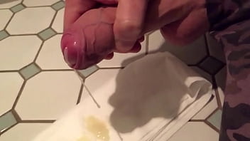 Preview 4 of Cudai Pamazingo - Uncut cock pumps out yoghurt (slow-mo)