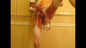 Preview 1 of Vk Tubewifeboobs - Pumping Big Shaved Cock,  Balls,  and Ass and Fist Fuck