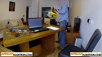 Preview 2 of Xxx Video Sexy Hindi - Sexy black teen gave sloppy blowjob and hot African babe enjoyed deepthroat