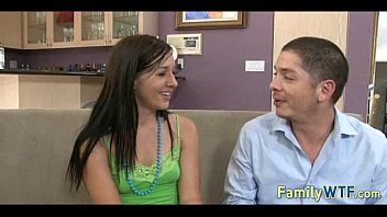 Preview 3 of Massage With Two Girl - Stepdaughter gets fucked 0837