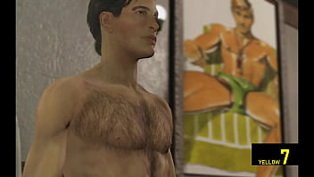Preview 2 of Desh Shemale Porn - My friend wasn&#039_t at home. But his bulky dad was!