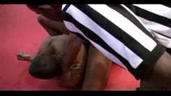 Preview 2 of Super Model Gold Sex - black gay heavy set fight
