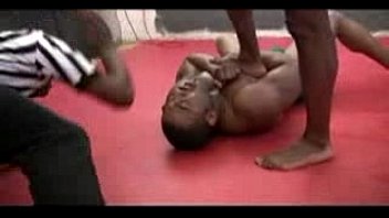 Preview 3 of Super Model Gold Sex - black gay heavy set fight