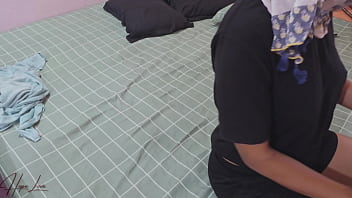 Preview 1 of New Xxxha R D - Horny Malay Stepsister With Juicy Pussy.