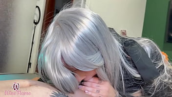 Preview 4 of Shemale Montreal Alexa - Kakashi senta e mama gostoso nos meus sonhos