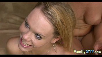 Preview 4 of Boy Not Same Size Dad - Husband and wife fuck the babysitter 138
