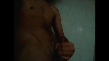 Preview 4 of Mumbai Kothe Vala Video - Sexy skinny guy masturbating in the bathroom