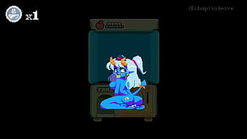 Preview 1 of Passeed Out - Flip Witch [ Pixel HENTAI Game ] Ep.2 huge sextoy for big monster girl !