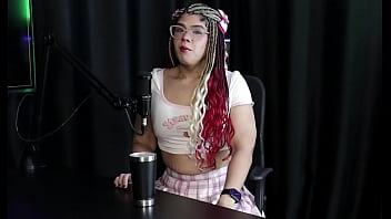 Preview 3 of Sexy Vedios Korean - Falou da escolha do nome,  tem dist&uacute_rbio sexual e recebia amea&ccedil_as e muitos coment&aacute_rios de hates por ser trans - Sofie Lollipop (Transsexual) (SHEER/RED)