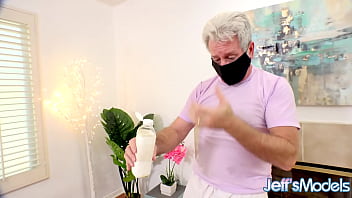 Preview 2 of Calling A Gigolo - Chubby Blonde Lila Lovely Lets The Masseur Toy Her Lustful Pussy