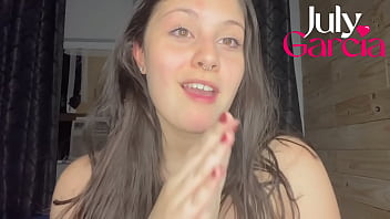 Preview 1 of Chinasa - Morena brasileira com peitos grandes se masturba com seu brinquedo at&eacute_ gozar - Julygarcia.com.br