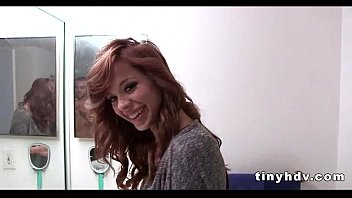 Preview 1 of Sa Belle Chatte Bien Lisse - Perfect little teen pussy Aurora Monroe 6 91