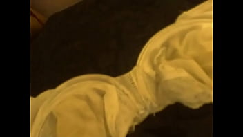 Preview 1 of Ebonies Pissing - cum on bra ex girlfriend