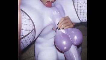 Preview 4 of Woman In Box - Farting Futa Widowmaker Rimmed (Fart edit by Wceen)