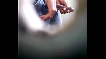 Preview 2 of Virgin Girls Big Boops - spy bathroom university