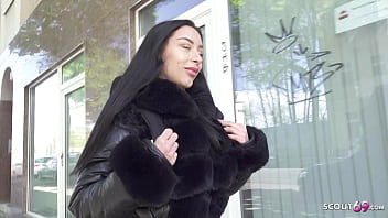 Preview 1 of Eting But - GERMAN SCOUT - Perfect German Latina Teen Caramella del X Pickup for Casting Fuck