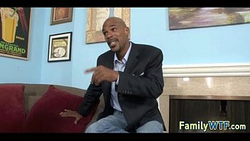 Preview 3 of Fucked Till She Squirt Alot - White black stepdad 334