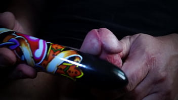 Preview 2 of Sara Jay Tayt - penis cum with my dildo vibration