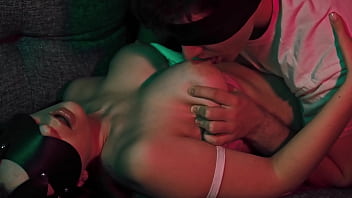 Preview 3 of Klara Domnik - Beautiful boobs licking - Passionate tits playing with nipples sucking