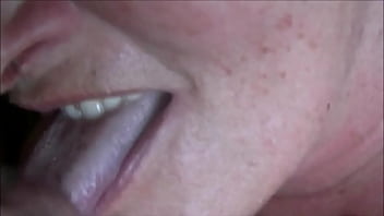 Preview 2 of Big Cock Xxxx Hd - Cumming Into Granny&#039_s Mouth Closeup