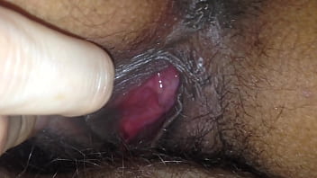 Preview 2 of Butt Beads Male - Finger fuck small pussyhole